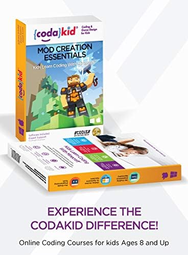Coding for Kids with Minecraft - Ages 9+ Learn Real Computer Programming and Code Amazing Minecraft Mods with Java - Award-Winning Online Courses (PC & Mac)