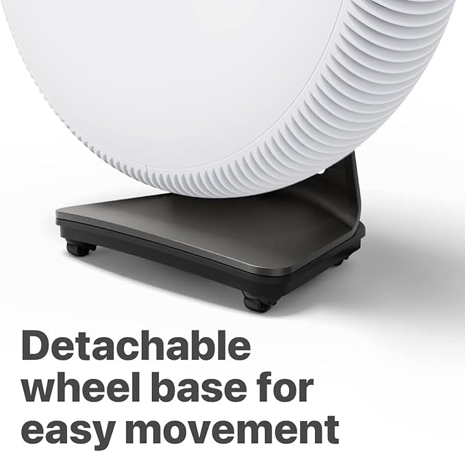 IQAir Atem X Smart Air Purifier for Large Room up to 1650 sq. ft., WiFi App Control, HyperHEPA Filters Wildfire Smoke, Viruses, Bacteria, Allergies, Asthma Triggers, Mold, Made in Germany