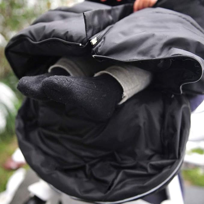 Cozy Baby Sleeping Bag Adaptable for Most Style Strollers,Comfortable Warm Coral Lining, Practical Design of Toddler Stroller Footmuff