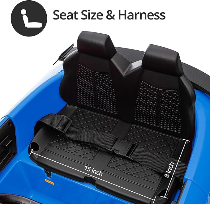 Electric Ride on Car for Kids, Licensed Audi 12V 7Ah Kids Ride-on Toy for Toddlers 3-5 Year Old with Remote, Bluetooth - Dark Blue