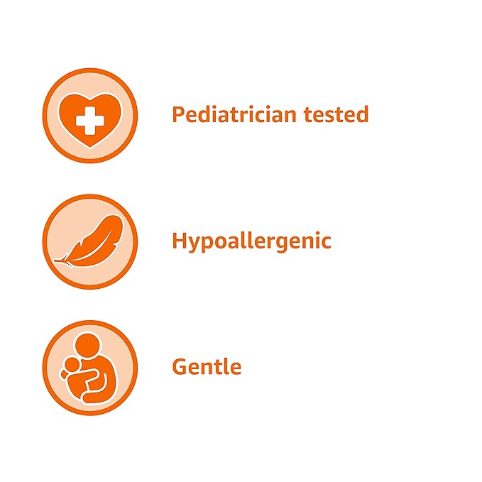 Amazon Basics Night-Time Baby Bath, Lightly scented, 13.6 Fl Oz (Pack of 2) (Previously Solimo)