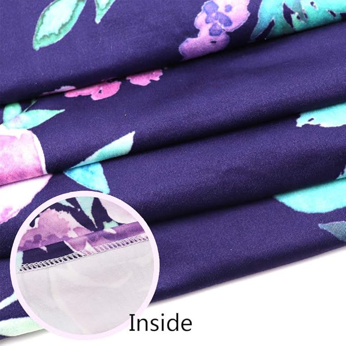 Carseat Cover Girls, Multiuse - Nursing Breastfeeding Covers, Purple Flower Theme, Car seat Canopy, Stretchy Soft Breathable