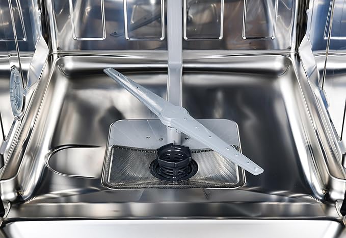 Kenmore Elite 24" Built-In Dishwasher - UltraWash Plus, TurboDry, QuietWash, SmartWash, TurboFlex Third Rack & Reach-Thru Handle - 15 Place Settings - 42 DBA - ENERGY STAR Certified - Black