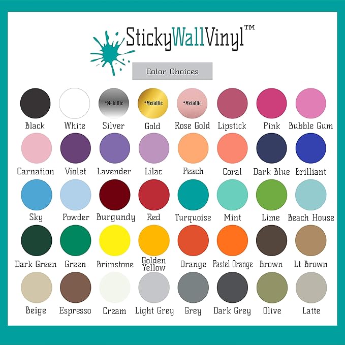 Custom Name & Heart Wall Decal- Baby Boy Girl Unisex - Nursery Decal for Home Bedroom Children - Wall Sticker (397) (26" Wide x 10" high)