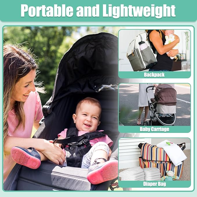 Baby Healthcare and Grooming Kit for Newborn Kids, 24PCS Upgraded Safety Baby Care Kit, Newborn Nursery Health Care Set, Baby Care Products (Green)