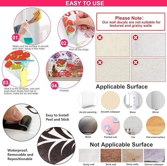 Alphabet Train Color Learning Educational Wall Decals Peel and Stick Cute Animal Wall Stickers for Educational Classroom Kids Playroom Bedroom Decorations (Train numbers02)