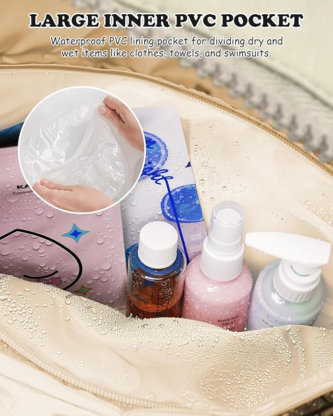 Duffle Bag for Travel Women, Travel Bags,Party Gifts-Initial Overnight Bag with Wet Pocket,Lightweight Weekender Bags Personalized Gym Tote with Makeup Pouch