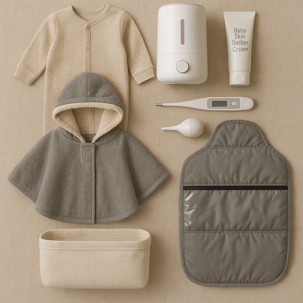 Winter Baby Safety Essentials: How to Keep Your Little One Warm, Safe & Protected This Season