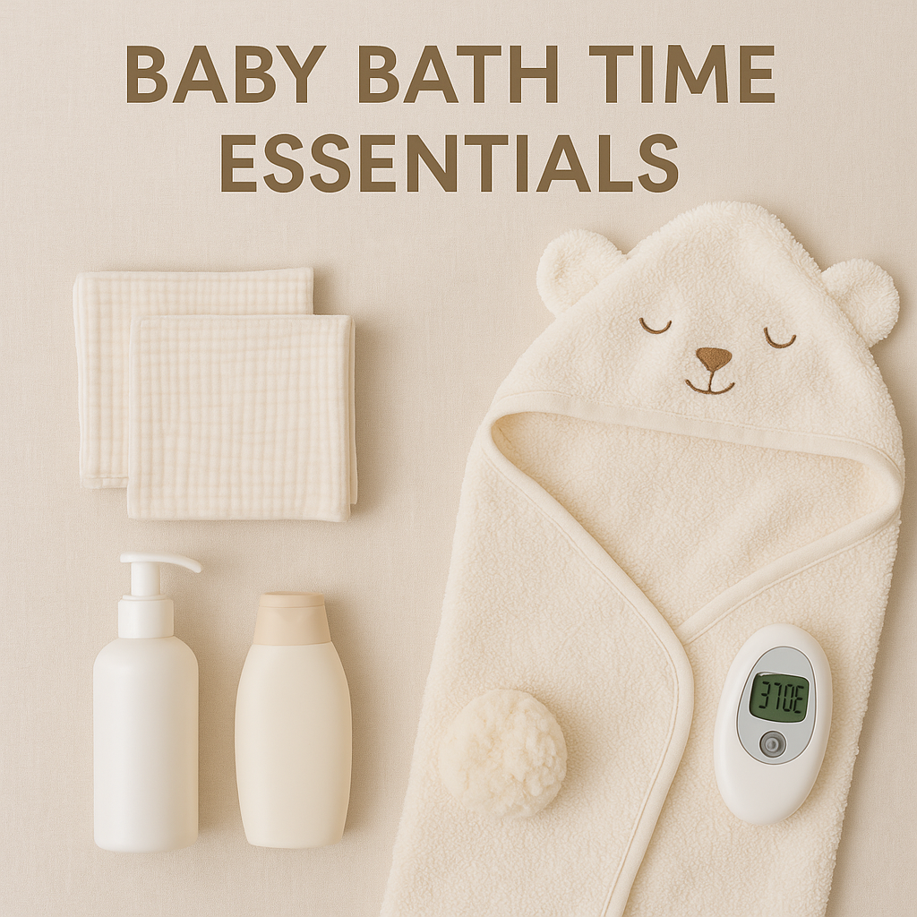 Baby Bath Time Essentials — A Safe & Gentle Guide for New Parents