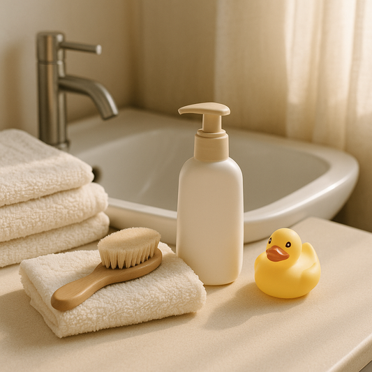 🍼 The Ultimate Guide to Safe and Natural Baby Skincare  Because your baby’s first skincare routine should be as gentle as your love.