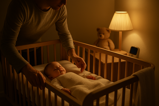 🌙 How to Create a Calming Bedtime Routine for Your Baby  Because peaceful nights start with comforting rituals.