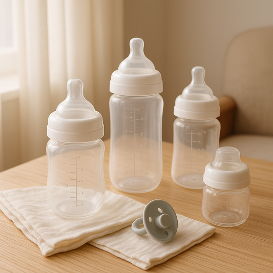 💕 How to Choose the Right Baby Bottle for Your Newborn  Because feeding should feel natural — for both of you.