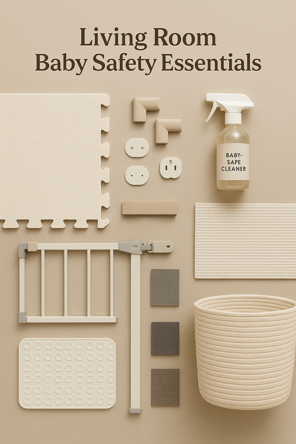 Living Room Baby Safety Essentials: How to Create a Safe, Soft, and Accident-Free Family Space