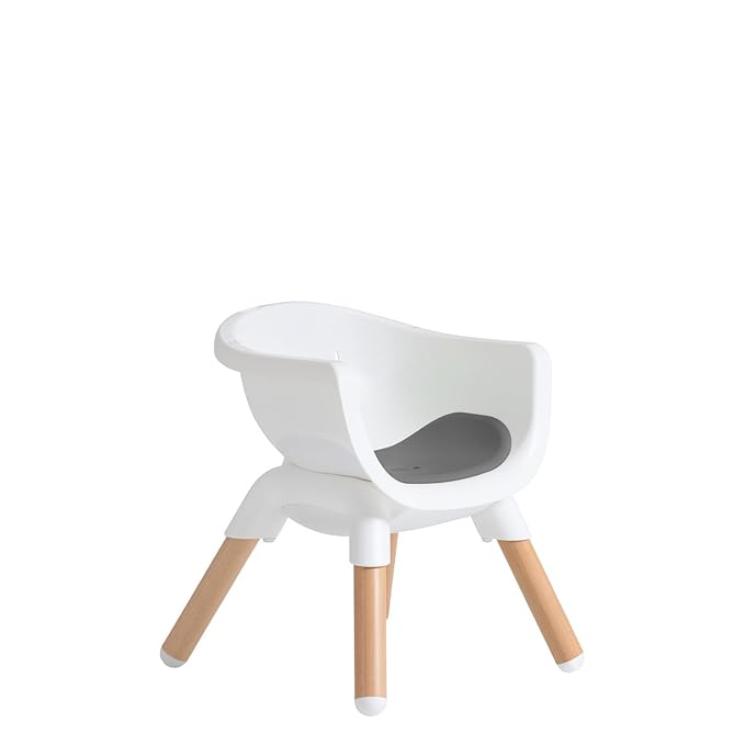 Joie Chai Multi-Mode Highchair - European Beech Wood, Convertible, 9+ Modes, Birth up to 60 lb. (Shadow)