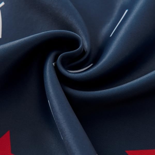 Kids Space Themed Blackout Curtains - 100% Blackout, Perfect for Bedroom and Nursery with Vibrant Cosmos Patterns, Noise Reduction, Thermal Insulated, 2 Panels (Space, W42×L84)