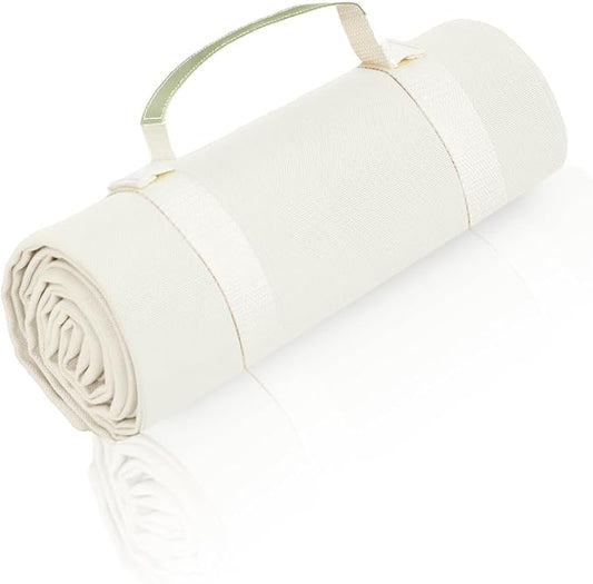 4’9” x 3’3” Compact Minimalist Water Resistant Canvas Mat,Kids/Single Use,Lightweight for Outdoor,Picnic,Beach