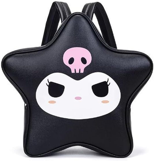 FENGJINRUHUA Cute Cartoon Teens 3D Small Star y2k Backpack Boys Girls Schoo Bag Lightweight Waterproof Bookbags
