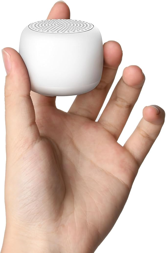 Babelio White Noise Sound Machine for Adults Kids Baby, Travel Sound Machine for Sleep, Mini and Portable, 15 Non-looping Sounds, Timer, Memory Function, Easy to Pocket and Travel White