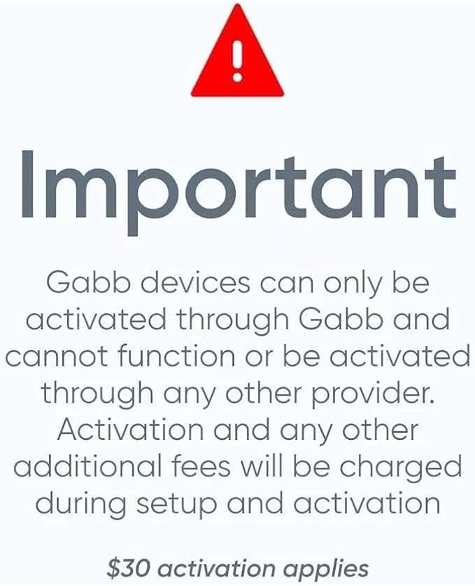 Gabb Watch 3e - GPS Tracker for Kids, Digital Smart Watch, No Social Media or Internet, Fees Required (Silver)