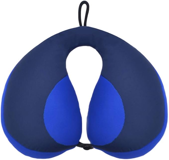 MOOB Car Seat Pillow for Toddlers,Helps Support Head and Neck,Helps Support Head and Neck Comfortably Designed for Head, Neck, and Chin Support - Gifts for Toddler/Child/Kids,Yellow +Blue