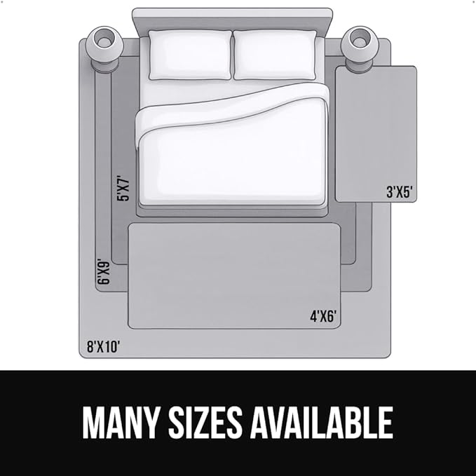 GORILLA GRIP Ultra Soft Washable Area Rug, Stain and Slip Resistant Plush Thick Carpet for Bedroom Living Room, No Shed Floor Rugs, Pet Friendly, Dorm Essentials, Kids Nursery Home Décor 5x3 Navy Blue