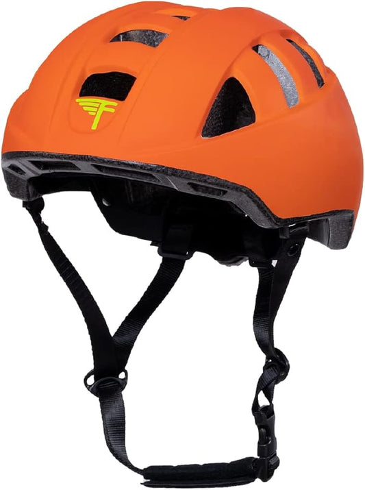 Flybar Kids Bike Helmet - Dual Certified Adjustable Dial, Lightweight Skateboard Helmet, Roller Skating, Pogo, Electric Scooter, Snowboard, Youth and Toddler Helmet, Boys & Girls 3-14