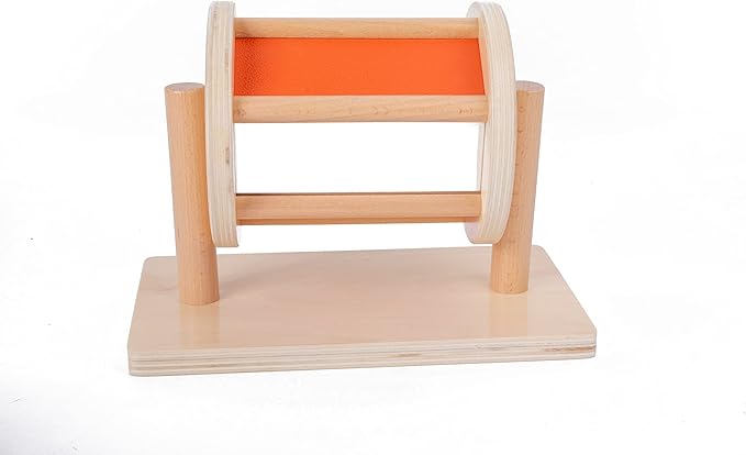 Full Size Spinning Drum Montessori Toys for Infant 6 - 12 Months 1 Year Old Babies Toddlers (Multiple Materials)