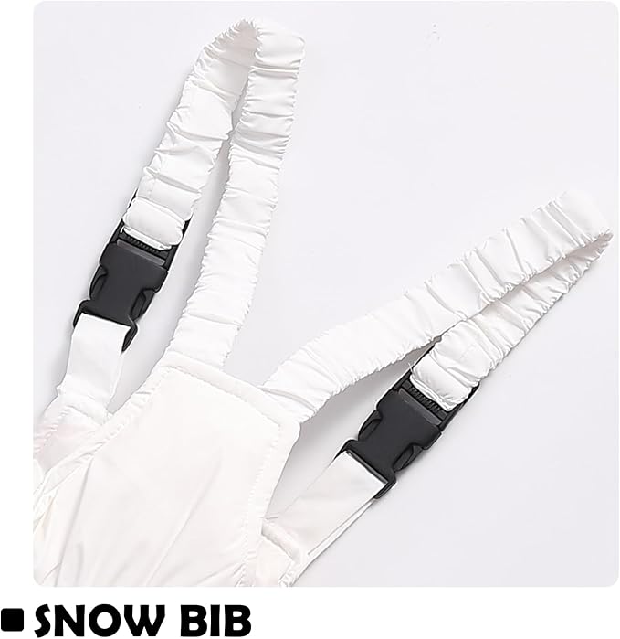 Baby Girl Winter Snowsuit Coat Boy Fur Snow Pants Bib Jacket For Toddler Clothes