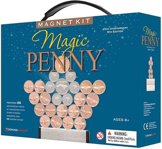 Dowling Magnets Magic Penny Magnet Kit - Hours of Unplugged Play - A Gift for Curious Minds