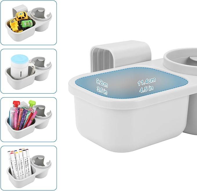 Accmor Child Cup Holder Snack Tray for Convertible Car Seats, Universal Child Cup Holder Compatible with Most Baby Car Seat Models