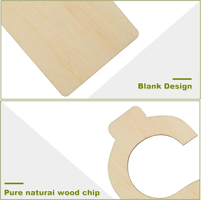 21 Pack Blank Clothing Rack Divider, Wooden Closet Size Divider, Closet Dividers Hanging Closet Dividers for Home Nursery Baby Clothes