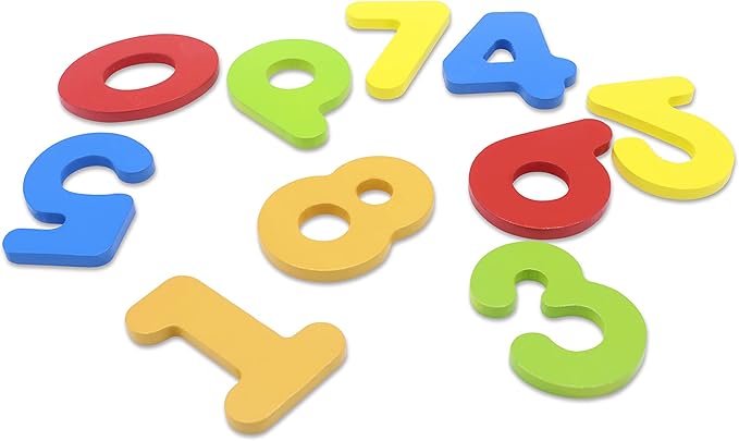 Aile Wooden Preschool Learning Number Puzzles Toys for Kids Age 2-4， Educational Toys