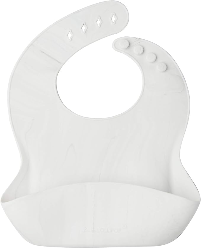 Loulou Lollipop Soft, Waterproof Silicone Feeding Bib