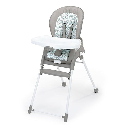 Ingenuity Trio Foldaway 6-in-1 Baby High Chair, 6 Ways to Use, Toddler Chair, Foldable Legs, 6M-5Y - Endless Blooms