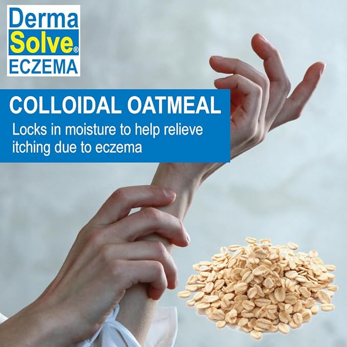 Dermasolve Eczema Relief Body Wash (2 Pack) | Protects, Moisturizes, and Repairs Skin - Kids, Babies & Adults - Steroid Free