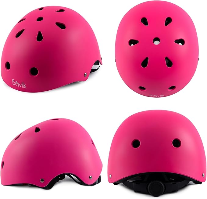 Kids Bike Helmet,Boys Girls Helmet Multi-Sport Helmet for Skateboard Roller Inline Skating Bicycle Scooter 3 Sizes