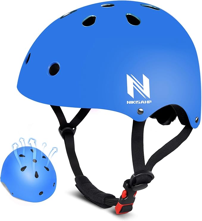 Kids Helmet for 2-3-5-8-14 Ages Girls and Boys, Ventilation and Impact Resistance Toddler Helmet for Multi-Sport Bicycle Scooter Inline Roller Skate and Skateboarding