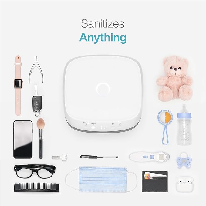 Babyfeel UV Light Sanitizer | UV Box Sanitizer | Conveniently Sanitizes in Minutes | Large Capacity | No Cleaning Required | Touch Control