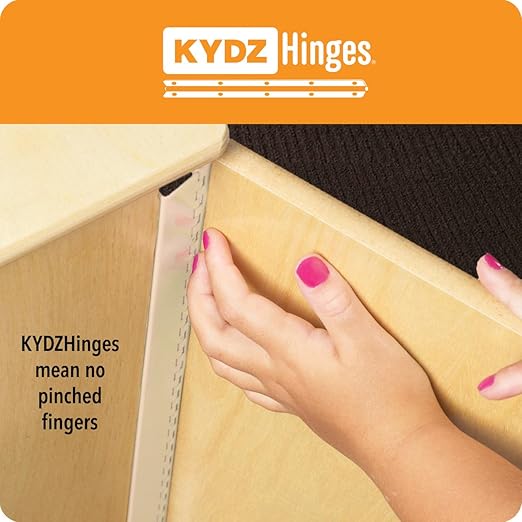 Jonti-Craft 2411JC Culinary Creations Play Kitchen, 35 x 80 x 15 inches, Natural Wood, 4 Piece Set