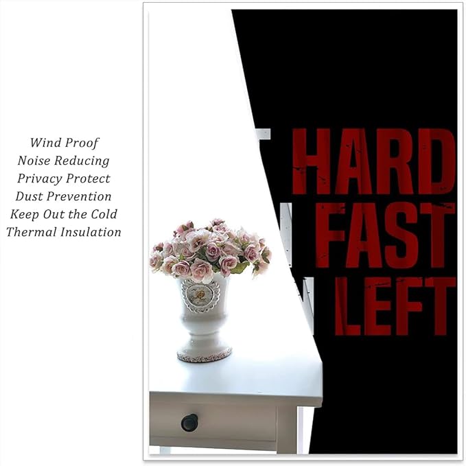 Baseball Blackout Curtains for Boy Girl Room Darkening Decor,Sport Theme Red and White Motto Dark Bedroom Living Room Home Rod Pocket Thermal Insulated Window Curtain/Drapes Panel,63x63 Inch…