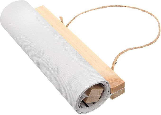 Kids Growth Chart, Wood Frame Fabric Canvas Height Measurement Ruler from Baby to Adult for Child's Room Decoration 7.9 x 79in (7.9 x 79in, Monstera Deliciosa)