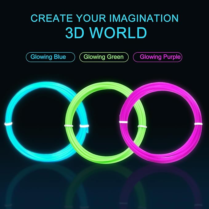 40 Colors PLA 3D Pen Filament Refills Compatible with SCRIB3D MYNT3D PIKA3D 3D Pen Most 1.75mm 3D Prining Pens NOT FIT 3Doodler Start Pen