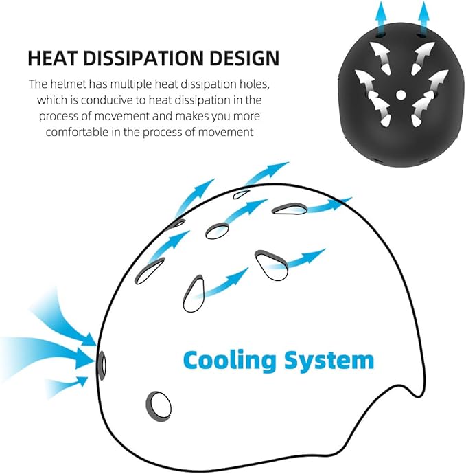Kids Bike Helmet and Pads Set for Ages 2–14, CPSC Certified Adjustable Helmet with Knee Elbow Wrist Guards, for Skateboard, Scooter, Skating, Rollerblading, Multi-Sport Protective Gear