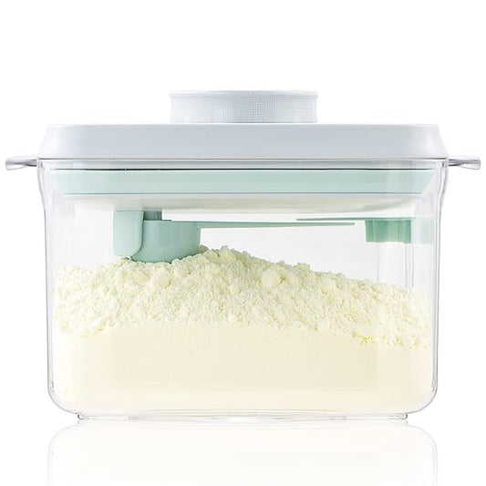 1000ml Formula Travel Container Airtight Formula Dispenser On The Go, 11OZ, 0.66LB, 300g, Clear