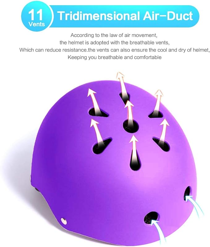 Adjustable Helmet for Ages 3-16 Kids Toddler Boys Girls Youth,Protective Gear with Elbow Knee Wrist Pads for Multi-Sports Skateboarding Bike Riding Scooter Inline skatings Longboard Roller Skate