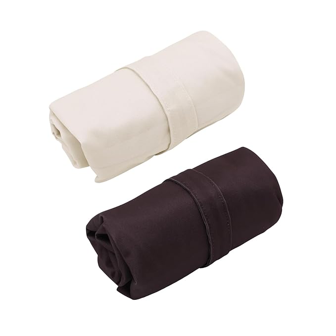 ALVABABY 2pcs Cloth Diaper Wet Dry Bags Waterproof Reusable with Two Zippered Pockets Travel Beach Pool Daycare Soiled Baby Items Yoga Gym Bag for Swimsuits or Wet Clothes 2LM05