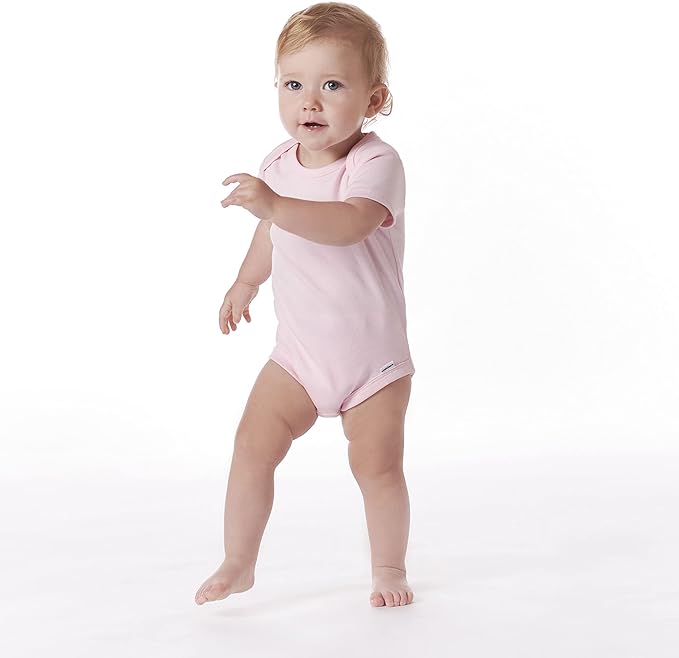 Gerber baby-boys 5 Pack Onesies Multi-packs Bundle Interlock 180 Gsm