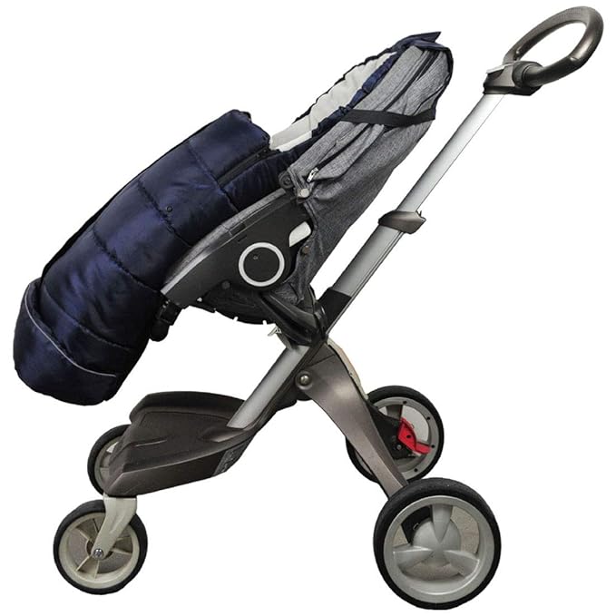 Go 3 Seasons Universal Stroller Footmuff, Warm Winter Bunting Bag for Toddler, Waterproof Sleeping Bag, Anti-Slip Height Adjustable, Winter Blanket