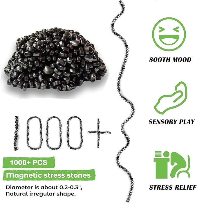 1000pcs Fidget Toys Adults ，Sensory Toys， Desk Fidgets Toys for Office Stress/Anxiety Relief (1000 PCS)
