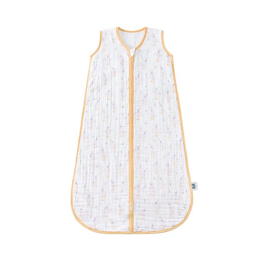 Baby Sleep Sack 2-4 T Baby Wearable Blanket 100% Organic Cotton 0.5 TOG Toddler Sleep Sacks 2- Way Zipper Soft 4 Layers 2T 3T 4T Goose